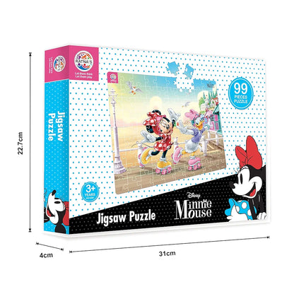 Ratna's 99 Pieces Disney & Marvel Series Jigsaw Puzzle for Kids. Puzzle Size 44.5cm X 37cm 