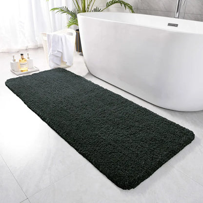Luxe Home International Runner Super Soft Anti Skid Newman Rug For Bedroom  Rectangular Colour Hunter Green