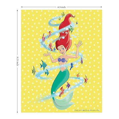 Disney Popcorn Games & Puzzles Disney Princess Book & Stick for Kids 2 Years and Above The Beauty of Nature