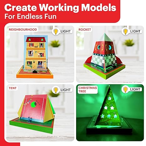 Einstein Box Ultimate Electricity Kit Science Project Kit Electronic Circuits Toys for Kids