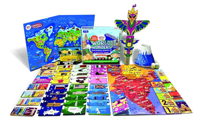Genius Box Educational Toy for 5+ Year Age: World Wonders DIY, Activity Kit, Learning Kit, Educational Kit, STEM Toy 20 Activity Kit
