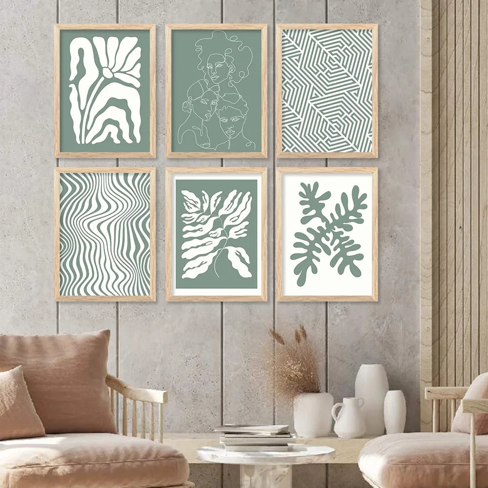 Kotart Boho Inspired Wall Art Prints Modern Art Digital Painting D