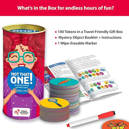 Chalk and Chuckles Not That One Board Games for Kids | Fun Guessing Game | Educational Toys