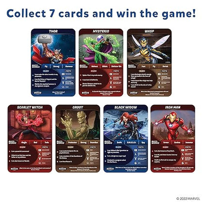Skillmatics Card Game Guess in 10 Marvel Perfect for Boys Girls Kids Teens Adults