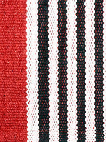 Saral Home Stripe Designer Soft Cotton Durable & Washable Multipurpose Rugs