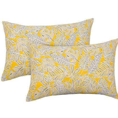 Huesland by Ahmedabad Cotton 144 TC Cotton Bedsheet for Double Bed King Size with 2 Pillow Covers | Blue & Yellow