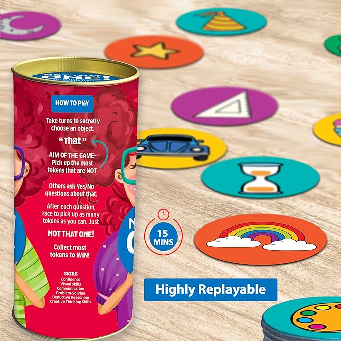 Chalk and Chuckles Not That One Board Games for Kids | Fun Guessing Game | Educational Toys