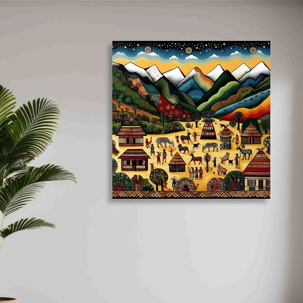 Livin'luxe Paintings Modern Art Canvas Home Decor Wall Paintings With Frame Painting CR-325