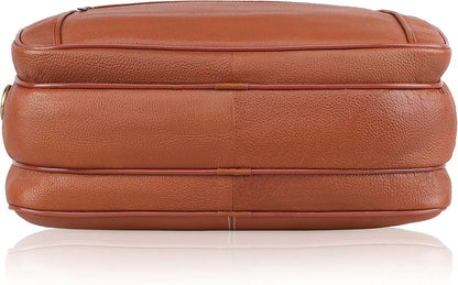 WildHorn Leather Briefcase for Men I Computer Bag Laptop Bag I Business Travel Messenger Bag For Men l Large 16 Inch,For Daily Use