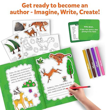 Skillmatics Storybook Art Kit Animal Adventures for Kids Write & Create Storybooks