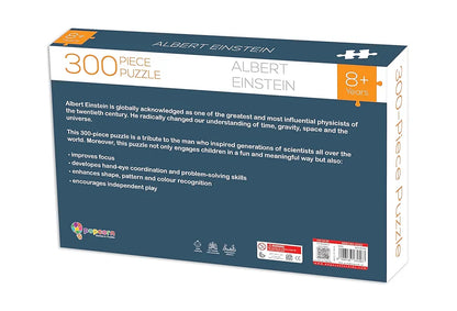 Popcorn Games & Puzzles 300 Piece Puzzle Albert Einstien |Improves Your Child Memory, Logical Thinking, Visual Perception & Concentration