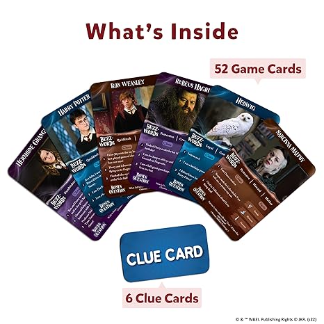 Skillmatics Card Game Guess in 10 Harry Potter Perfect for Boys Girls Kids Families Teens & Adults
