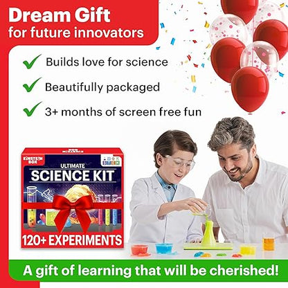 Einstein Box Ultimate Science Kit for Boys and Girls Birthday Gifts Ideas for Kids Stem Learning Toys