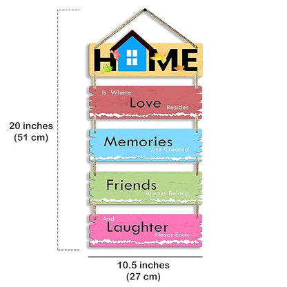 Sehaz Artworks Wooden Wall Hangings for Home Decoration Home Decor Items for Living Room - 5-0004