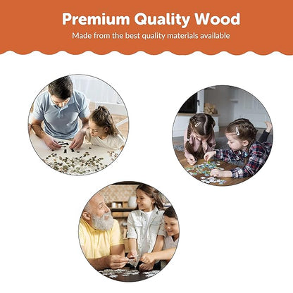 Mini Leaves Panorama View Athens Greece 108 Pieces Wooden Puzzle for Adults | Multicolor 108 Pieces | Wooden Puzzle Box