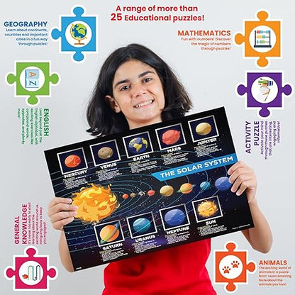 Funskool Play & Learn Play & Learn-Solar System Educational 104 Pieces Puzzle