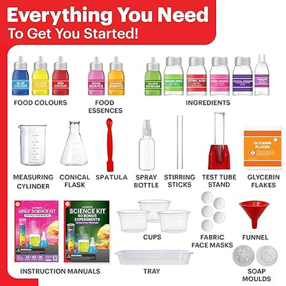 Einstein Box Ultimate Girls Science Kit for Girls Birthday Gift Stem Learning Toys