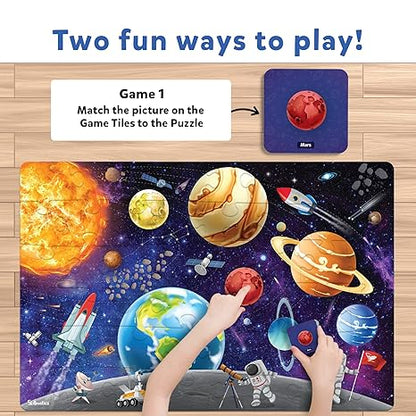 Skillmatics Floor Puzzle & Game Piece & Play Space Jigsaw & Toddler Puzzles Educational Toy