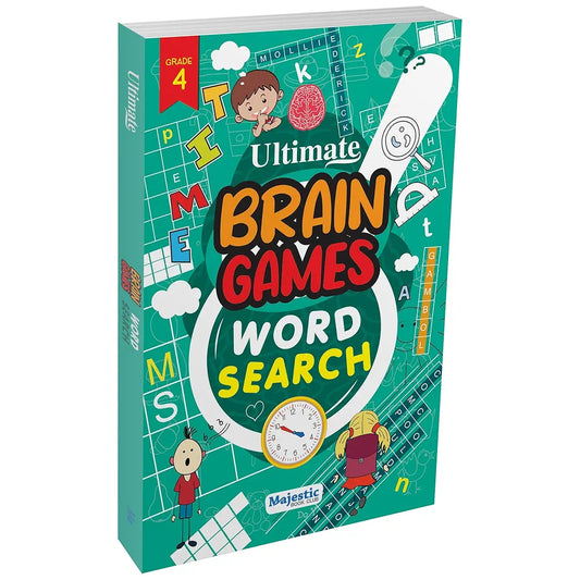 Word Search Grade 4 for Kids  - Ultimate Brain Games: 120+ Challenging Puzzles to Strengthen Language Skills - | The Book Tree Books