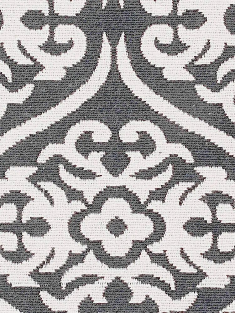Saral Home Floral Designer Soft Cotton Durable & Washable Multipurpose Runner Colour Grey
