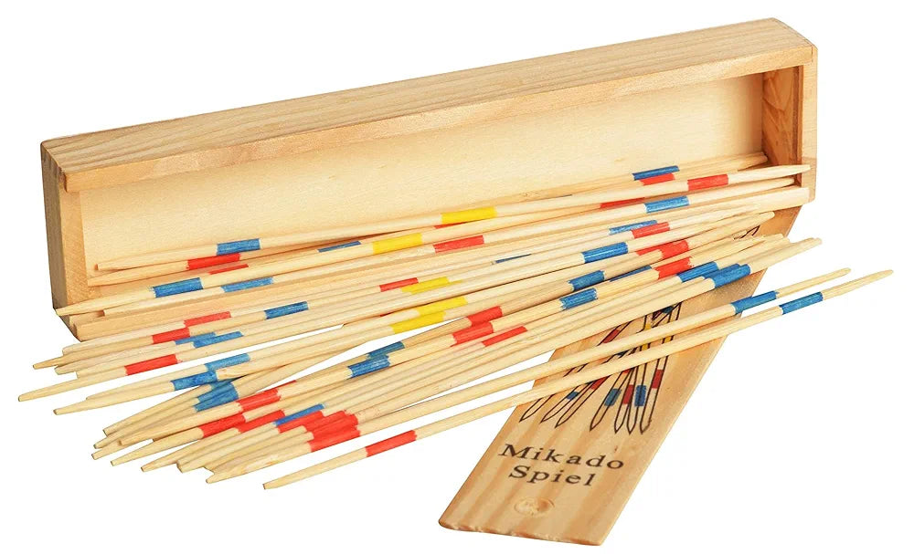 Trinkets & More - Mikado | Wooden 31 Pick-Up Sticks | Best Return Gift | Fun Family Indoor Board Game for Adults and Kids 5+ Years 