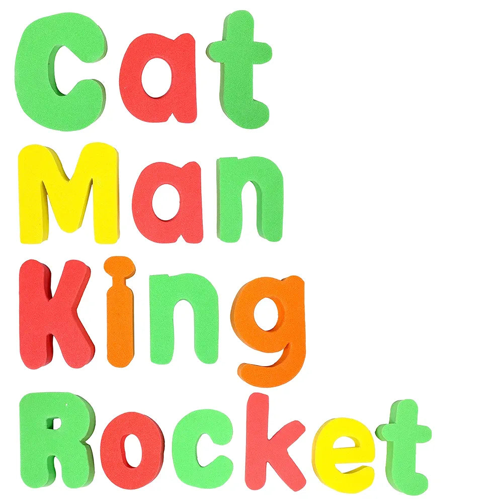 Butterfly EduFields ABCD Alphabets Learning Toys for Kids 3 to 5 Years, Self-Correcting Puzzle, Capital Letters & Associated Objects- Soft, Safe & Durable Foam