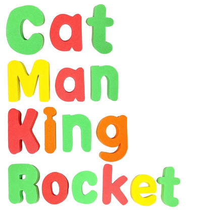 Butterfly EduFields ABCD Alphabets Learning Toys for Kids 3 to 5 Years, Self-Correcting Puzzle, Capital Letters & Associated Objects- Soft, Safe & Durable Foam