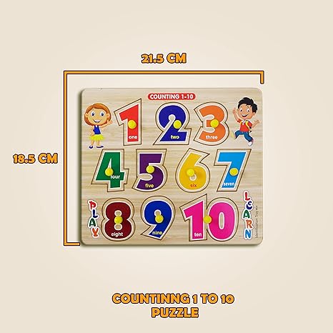 Highroof Wooden Puzzle Set Wooden Toys For Kids 3 + Jigsaw Puzzles For Adults Baby Learning