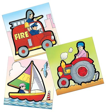 Frank Transport Theme Jigsaw Puzzle for Kids Above Educational for Focus and Memory - 10204