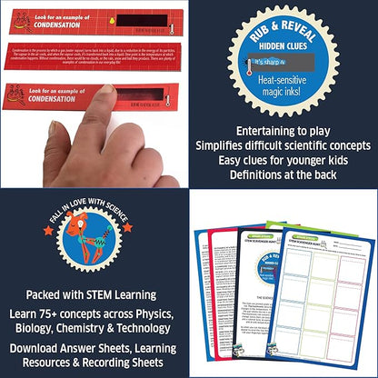 Chalk and Chuckles Smart Sticks-stem Scavenger Hunt Game for Kids | Science Toys