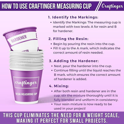 Craftinger Diy 85 Pieces Pro Resin Art Kit | Multicolour