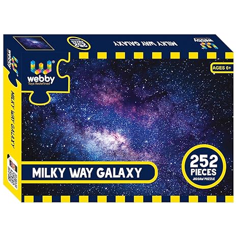 Webby Milky Way Galaxy Jigsaw Puzzle, 252 Pieces Kids