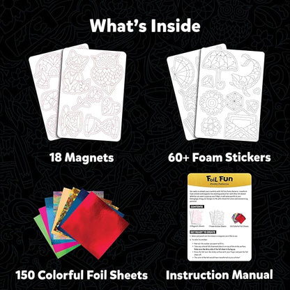 Skillmatics Art & Craft Activity Foil Fun Pretty Patterns Mess Free Art Craft Kits