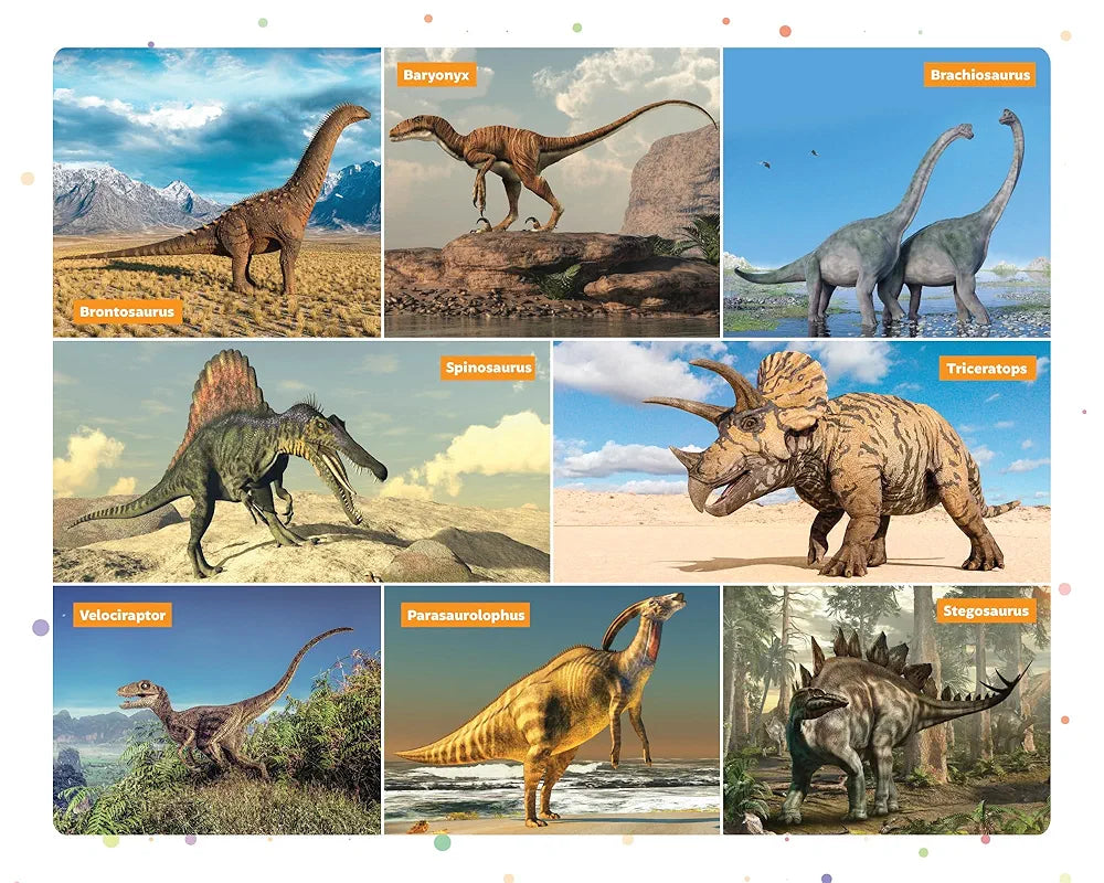 Popcorn 160 Piece Puzzles for Kids | Dinosaur Jigsaw Puzzle Game for 7+ Years Old Children | Improve Kid Knowledge and Concertation