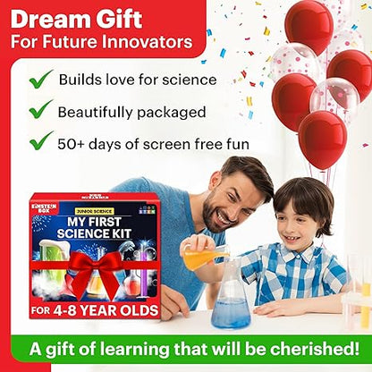 Einstein Box My First Science Kit for Boys and Girls Birthday Gifts Ideas for Kids Stem Learning & Education Toys