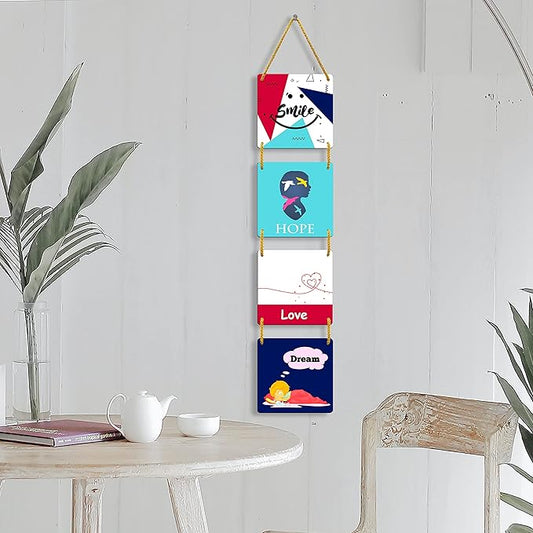 Sehaz Artworks Wall Hangings for Home Decoration Wooden Wall Hangings  - 4-0001, Medium
