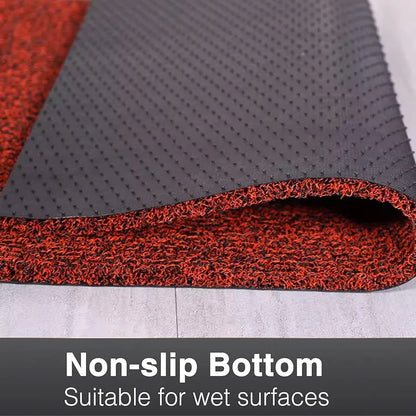 Ishro Home Cushion Noodle Mat Colour Red For Home Kitchen & Floor Mat For Bedroom