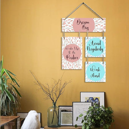 Sehaz Artworks Home Decor Decorative Items For Home Wall Art MDF Wooden Wall Hanger - 4-0029