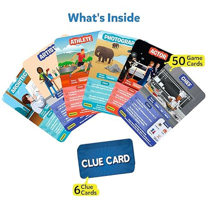 Skillmatics Card Game Guess in 10 Inspiring Professions Perfect for Boys Girls Kids