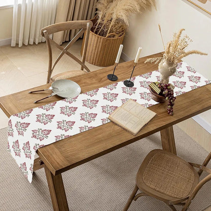Ishro Home Premium Table Runner Colour Retro