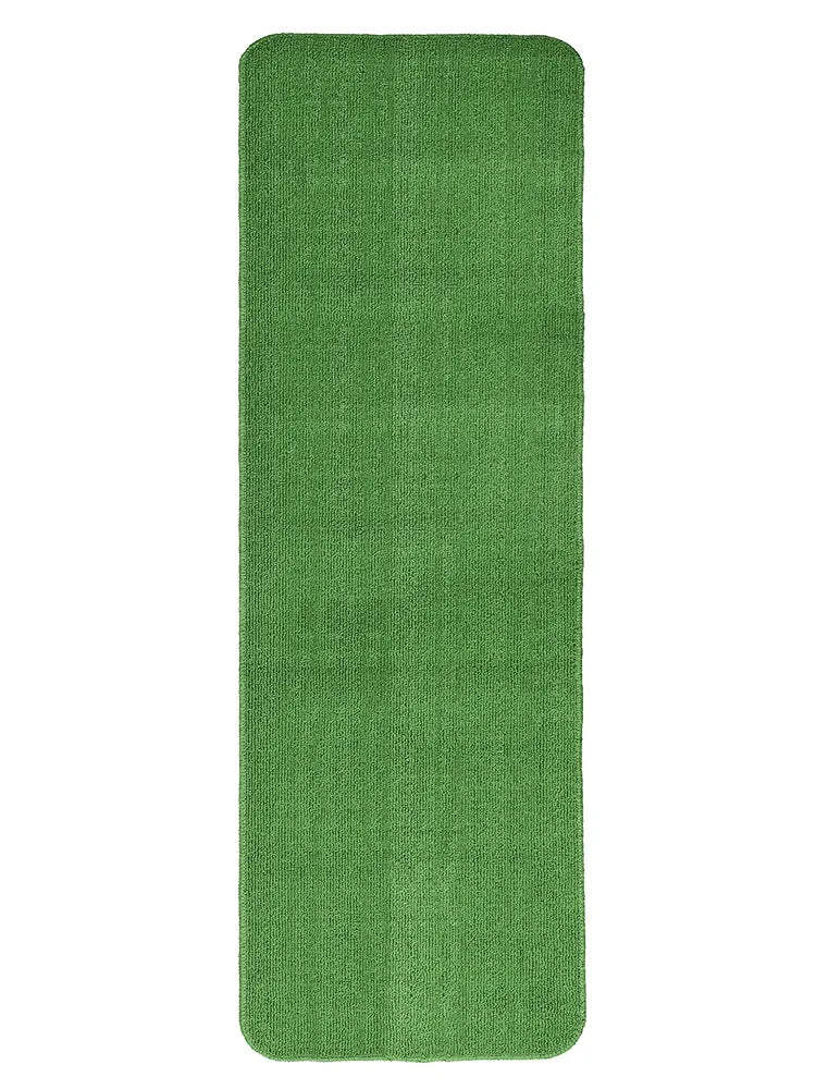 Saral Home Rectangular Solid Soft PP Yarn Durable & Washable Multipurpose Runner