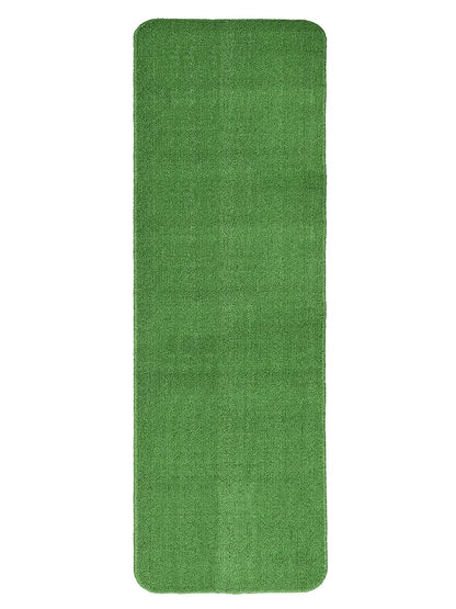 Saral Home Rectangular Solid Soft PP Yarn Durable & Washable Multipurpose Runner