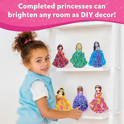 Skillmatics Art & Craft Activity Poke in Art Magical Princesses Mess Free Art for Kids