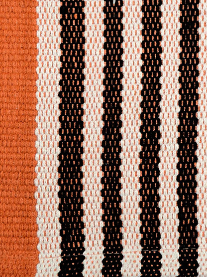 Saral Home Stripe Designer Soft Cotton Durable & Washable Multipurpose Runner