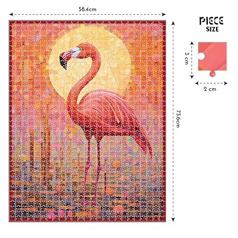 Funskool Flamingo Sunset Jigsaw Educational 1000 Pieces Puzzle
