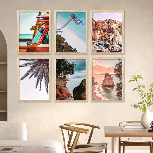 Kotart Travel Theme Digital Painting Travel Inspired Wall Art Prints E