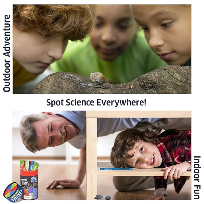 Chalk and Chuckles Smart Sticks-stem Scavenger Hunt Game for Kids | Science Toys