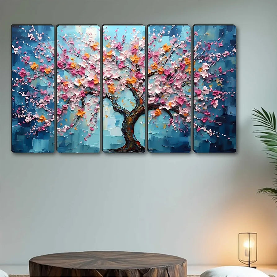 Livin'luxe Multiple Frames Tree Modern Art Wall Painting   XL35308