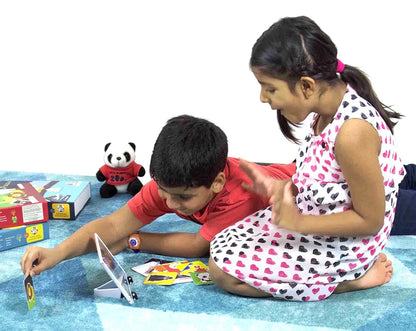 PlayShifu Safari 60 Animal Flashcards for Kids - 4D Educational iOS and Android Augmented Reality Based Fun Learning, Interactive Game 