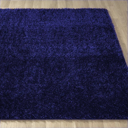 Ishro Home Premium Fuzzy Shag Carpet For Hall Rugs For Living Room Carpets For Living Room Colour Blue 4x6 Fts